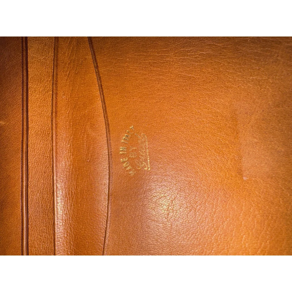 Gucci Diagonal Striped Canvas Leather Trim Bifold Wallet 70’s Early 80’s - Picture 8 of 11